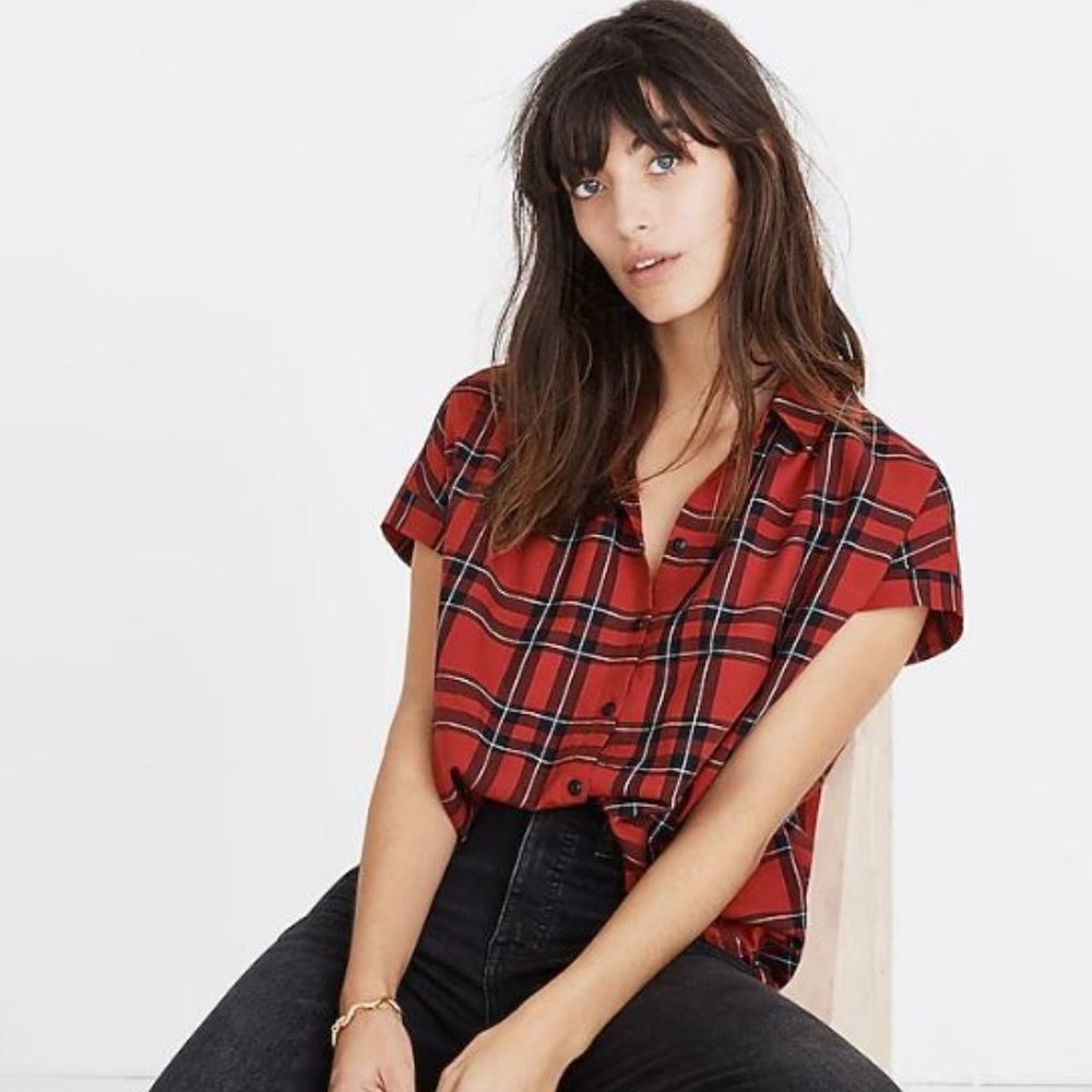 Central Shirt in Dahl Plaid